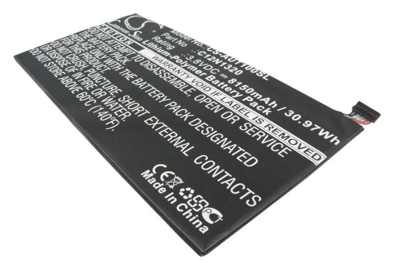 Аккумулятор CameronSino CS-AUT100SL (Asus Transformer Book T100, T100TA (C12N1320))
Аккумулятор CameronSino CS-AUT100SL (Asus Transformer Book T100, T100TA (C12N1320))