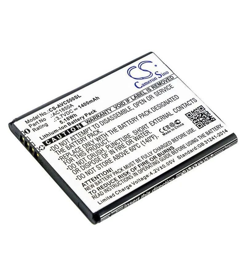 Аккумулятор CameronSino CS-AVC500SL для Archos 50c Neon
Аккумулятор CameronSino CS-AVC500SL для Archos 50c Neon