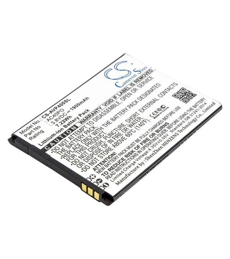 Аккумулятор CameronSino CS-AVP400SL для Archos 40 Power
Аккумулятор CameronSino CS-AVP400SL для Archos 40 Power