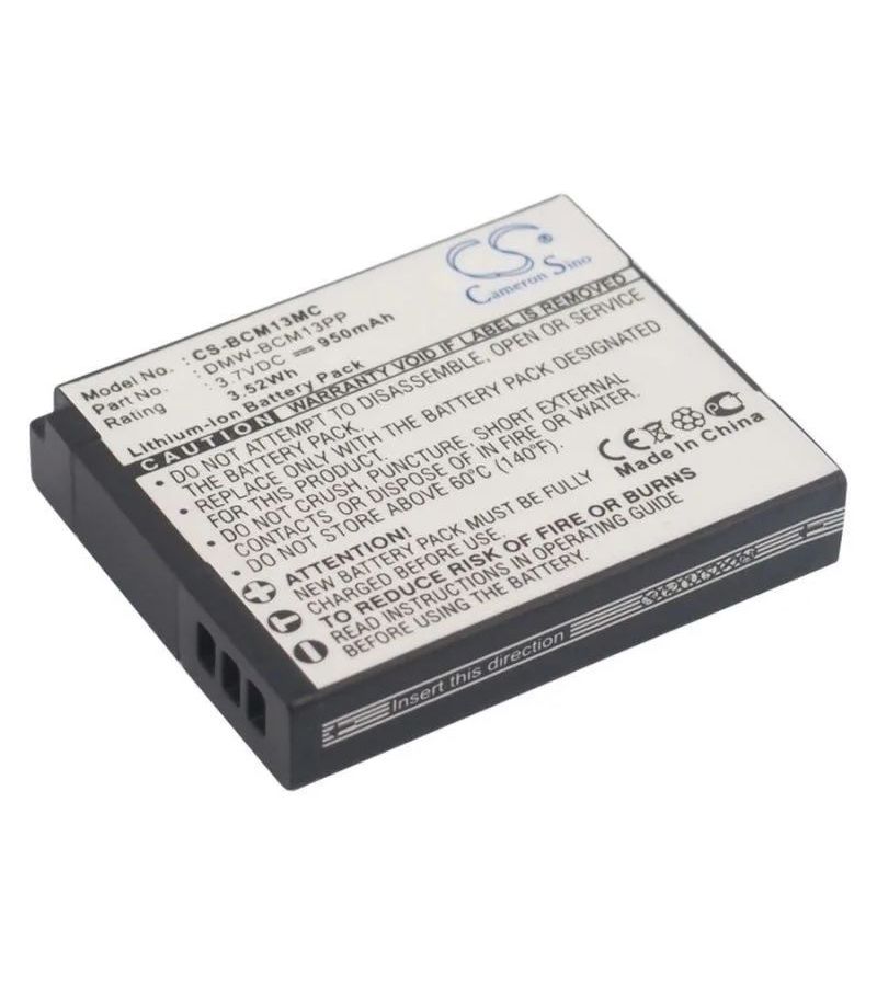 Аккумулятор CameronSino CS-BCM13MC для Panasonic Lumix DMC-FT, LZ, TS, TZ, ZS Series
Аккумулятор CameronSino CS-BCM13MC для Panasonic Lumix DMC-FT, LZ, TS, TZ, ZS Series