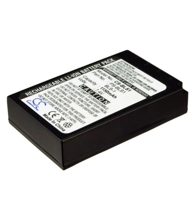 Аккумулятор CameronSino CS-BLS1 для Olympus BLS-1, PS-BLS1
Аккумулятор CameronSino CS-BLS1 для Olympus BLS-1, PS-BLS1