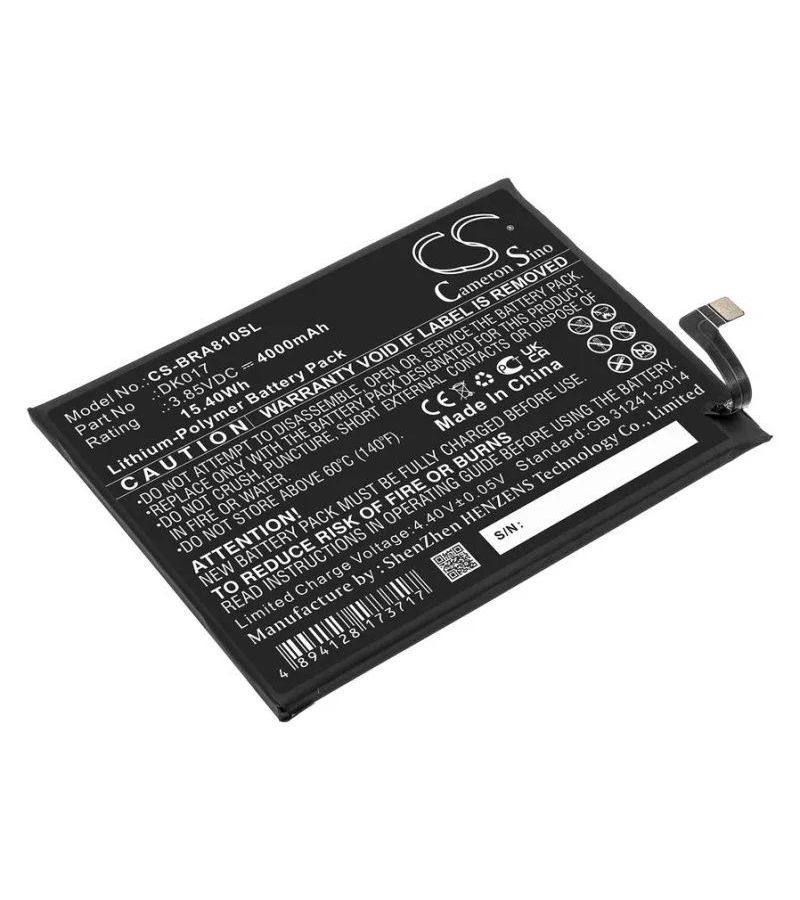 Аккумулятор Cameronsino CS-BRA810SL для Blackview A80 Pro, p/n: DK017
Аккумулятор Cameronsino CS-BRA810SL для Blackview A80 Pro, p/n: DK017