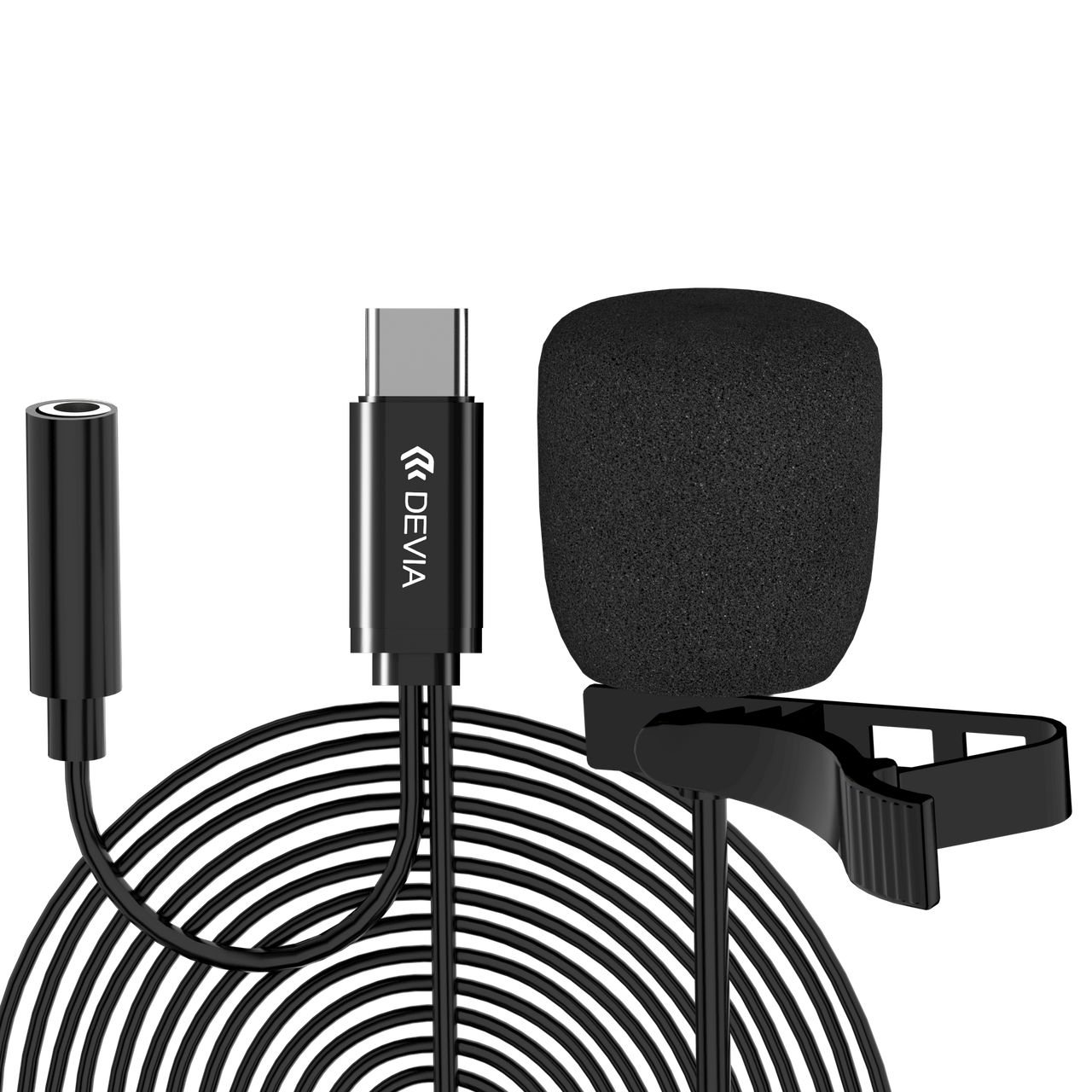 Микрофон Devia Smart Wired Microphone (Type-C) - Black
Микрофон Devia Smart Wired Microphone (Type-C) - Black