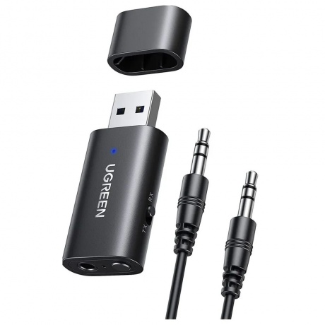 Bluetooth аудио ресивер + трансмиттер UGREEN CM523-60300 Black (60300)
Bluetooth аудио ресивер + трансмиттер UGREEN CM523-60300 Black (60300)