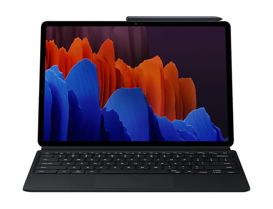 Чехол-клавиатура Samsung Galaxy Tab S7+ EF-DT970BBRGRU черный
Чехол-клавиатура Samsung Galaxy Tab S7+ EF-DT970BBRGRU черный