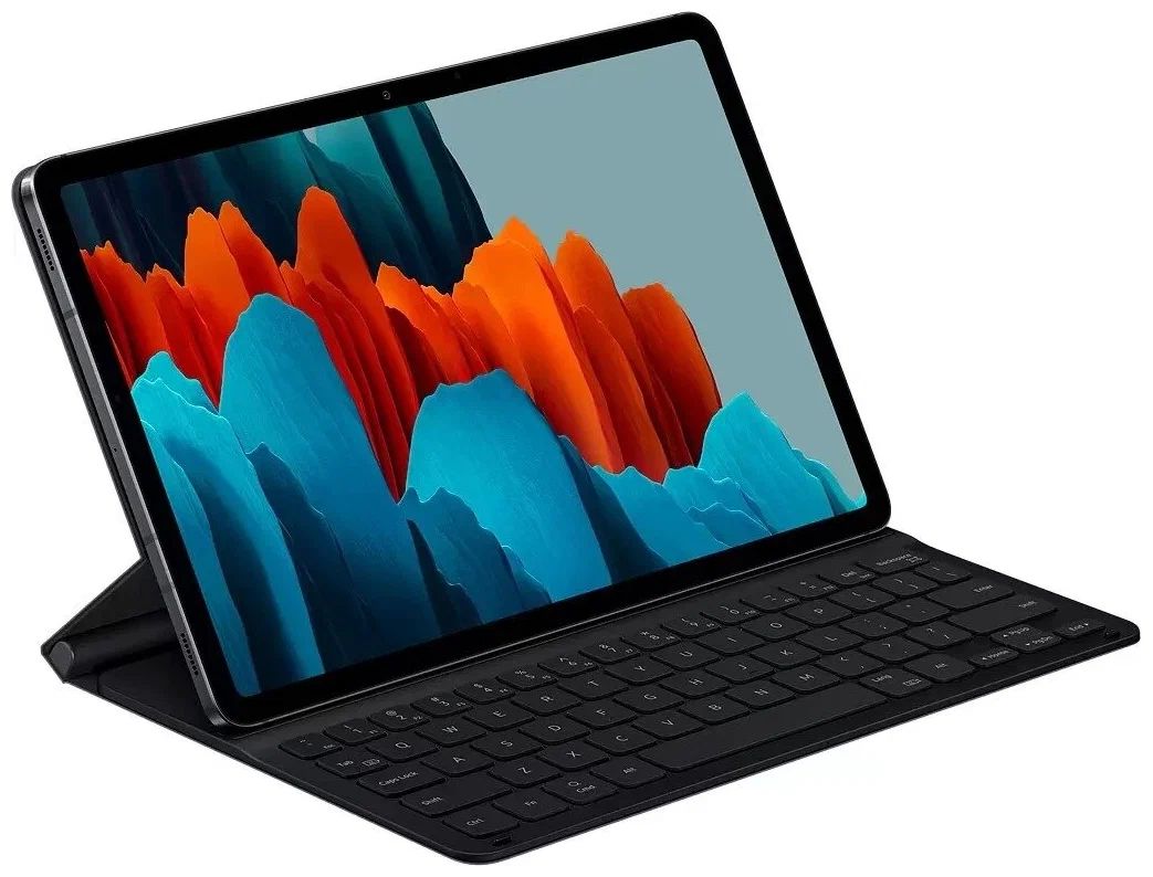 Чехол-клавиатура Samsung для Samsung Galaxy Tab S7 полиуретан черный (EF-DT630BBRGRU) чёрный уцененный
Чехол-клавиатура Samsung для Samsung Galaxy Tab S7 полиуретан черный (EF-DT630BBRGRU) чёрный уцененный