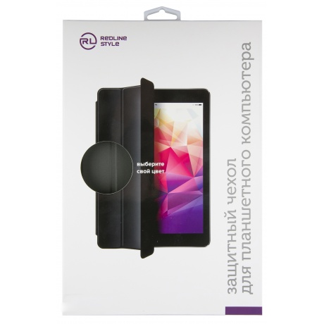 Чехол - книжка Red Line для TCL 10 TABMAX, черный
Чехол - книжка Red Line для TCL 10 TABMAX, черный