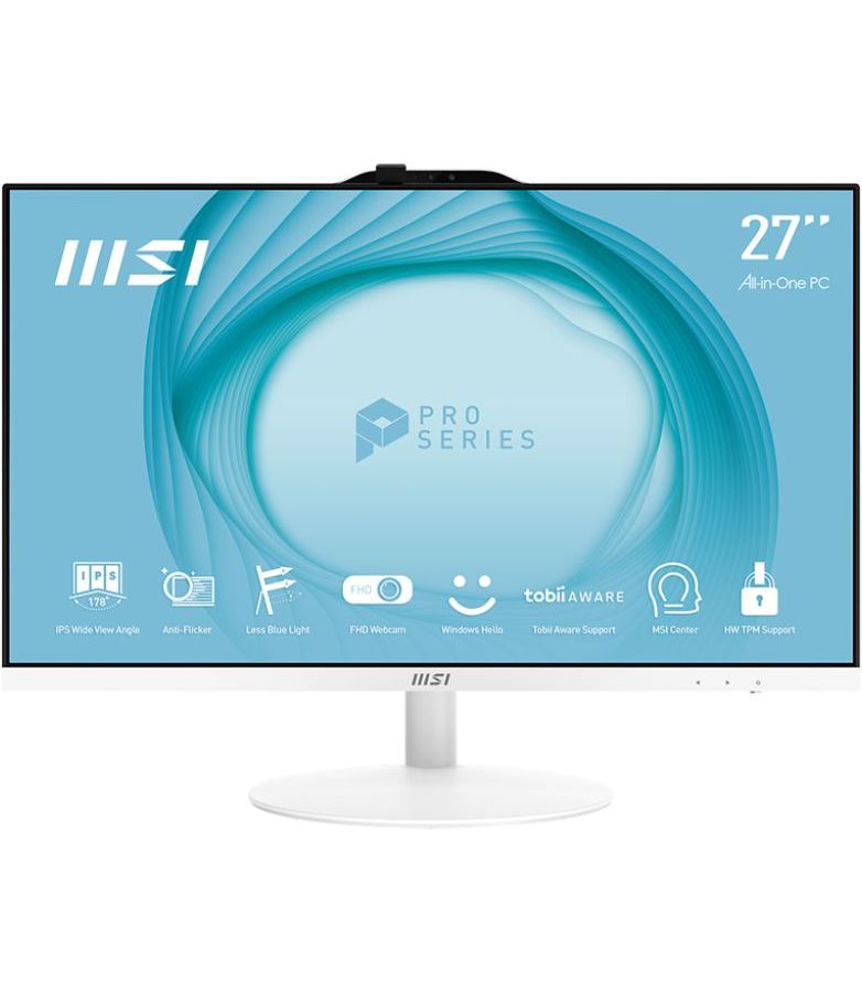 Моноблок MSI PRO AP272 13M-418RU 27" White (9S6-AF8312-418)
Моноблок MSI PRO AP272 13M-418RU 27" White (9S6-AF8312-418)