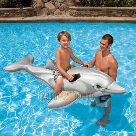 Игрушка Intex 58539 для катания по воде Дельфин - фото 2