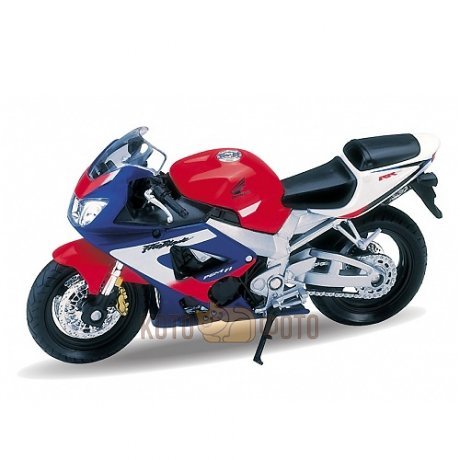 Модель мотоцикла Welly 1:18 motorcycle / Honda CBR900RR FIREBLADE - фото 1