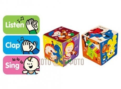 Развивающая игрушка KS Kids Музыкальный кубик - фото 3