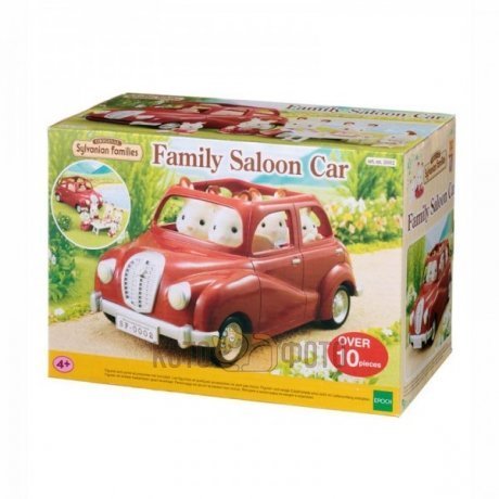 Игровой набор Sylvanian Families «Семейный автомобиль», красный - фото 1
