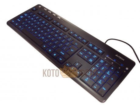 Клавиатура A4 KD-126-1 черный - фото 2