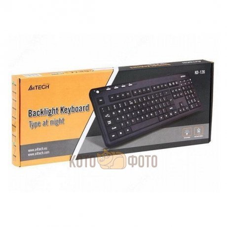 Клавиатура A4 KD-126-2 черный - фото 4
