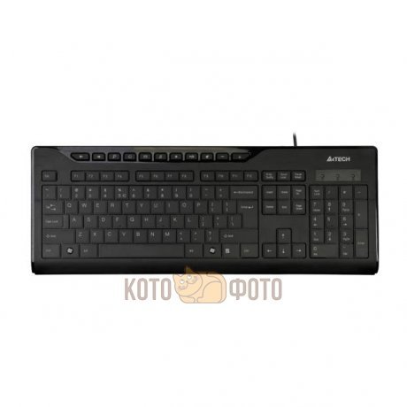 Клавиатура A4 KD-800L черный - фото 1