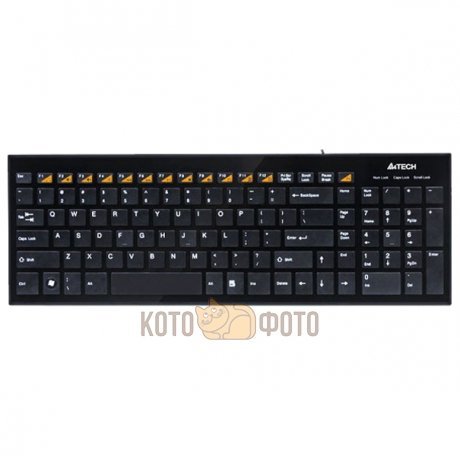 Клавиатура A4 KX-100 черный - фото 1