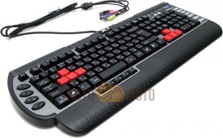 Клавиатура A4 X7-G800 черный - фото 3