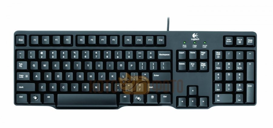 Клавиатура Logitech K100 Classic черный