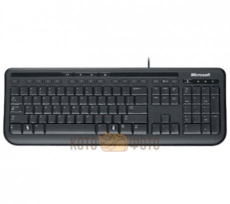 Клавиатура Microsoft Wired 600 черный - фото 3