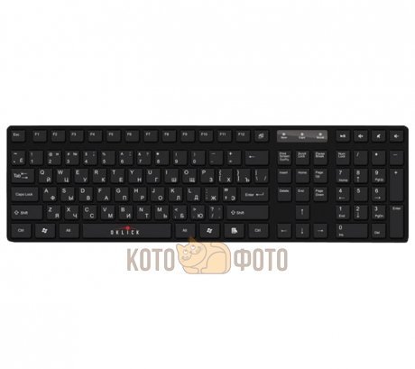 Клавиатура Oklick 570M черный - фото 2