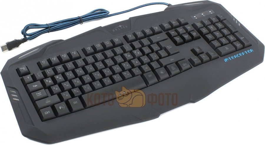 Клавиатура Oklick 730G черный