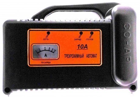 Зарядное устройство СОНАР Рыболов 10А для тяговых аккумуляторов (ЗУ 207.03R 10 А) - фото 2