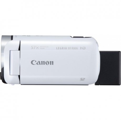 Видеокамера Canon Legria HF R806 White - фото 4