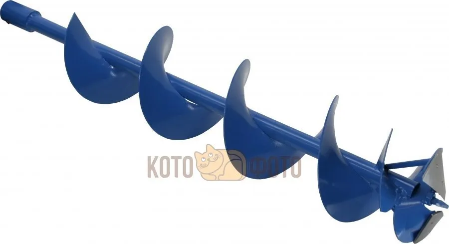 Шнек для льда DDE мотобура IceD-52-200 и др. (однозаходный, ф = 150 мм, L = 800 мм) - фото 2