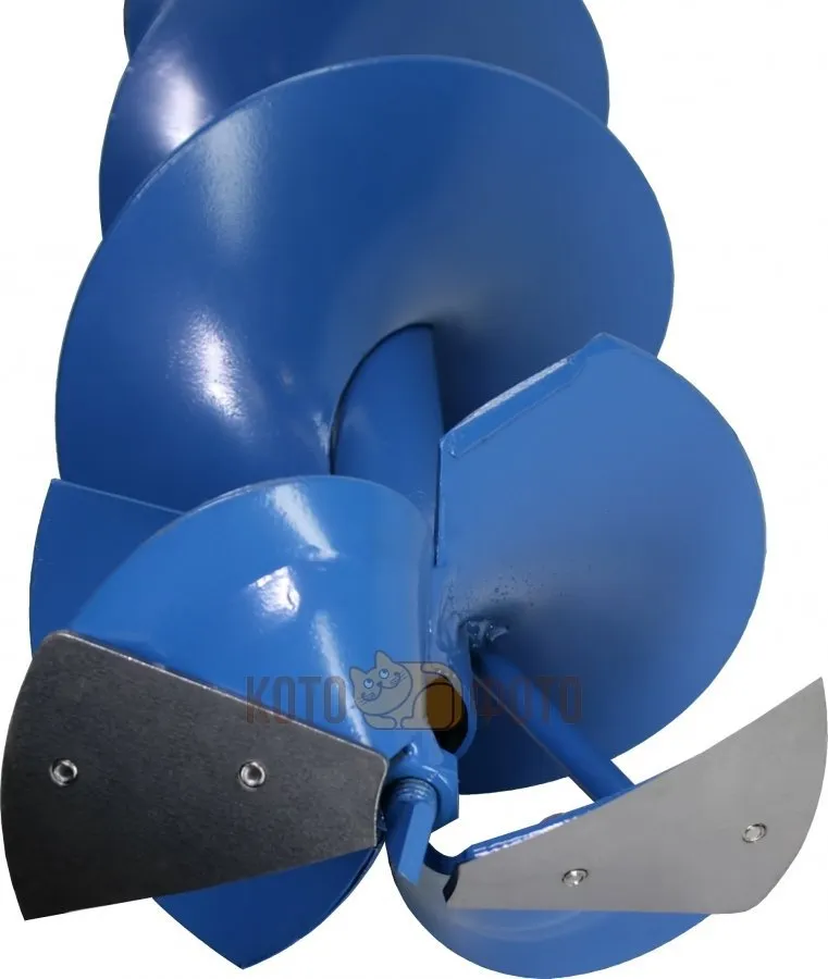 Шнек для льда DDE мотобура IceD-52-200 и др. (однозаходный, ф = 150 мм, L = 800 мм) - фото 4