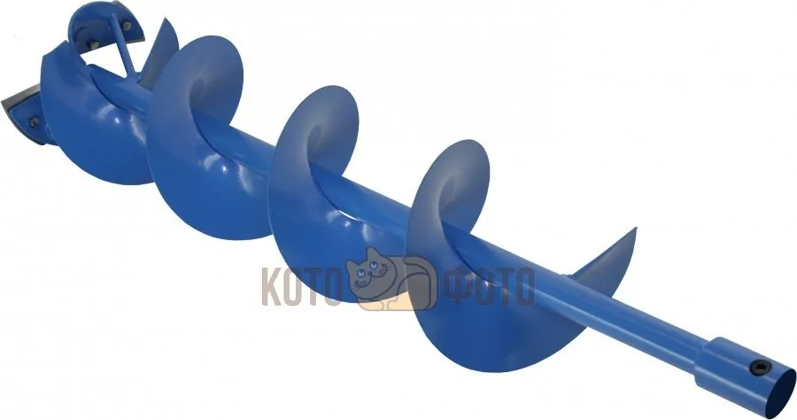 Шнек для льда DDE мотобура IceD-52-200 и др. (однозаходный, ф = 150 мм, L = 800 мм) - фото 1