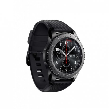 Смарт часы Samsung Gear S3 Frontier SM-R760 Dark Grey (SM-R760NDAASER) - фото 1