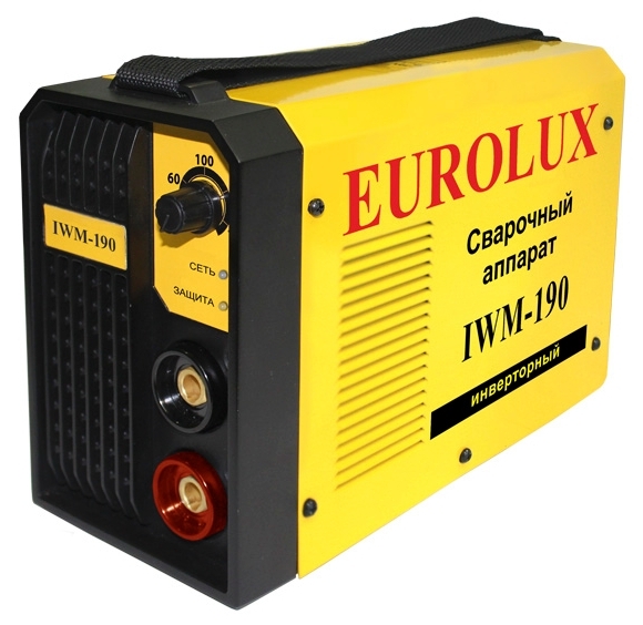 Сварочный аппарат инверторный IWM190 Eurolux миниатюрный газовый малогабаритный сварочный паяльный комплект кислородный ацетилен для сварки