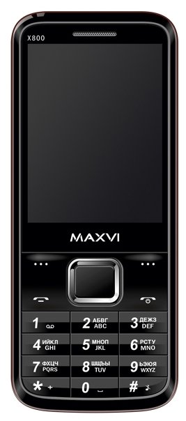 Мобильный телефон Maxvi X800 Black/Red