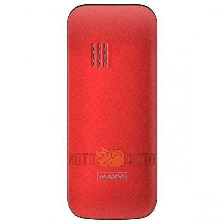 Сотовый телефон Maxvi C3 Red - фото 3