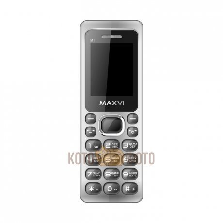 Сотовый телефон Maxvi M11 Black - фото 2
