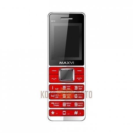 Сотовый телефон Maxvi M10 Red - фото 2