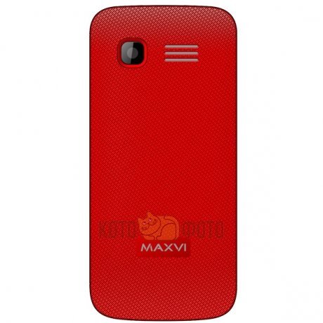 Сотовый телефон Maxvi B3 Red - фото 3