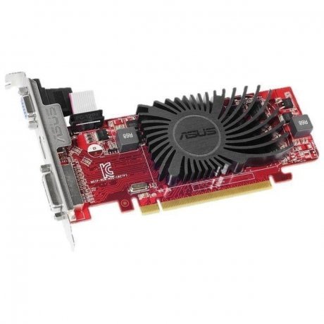 Видеокарта Asus PCI-E R5230-SL-1GD3-L AMD Radeon R5 230 1024Mb 64bit DDR3 625/1200 Ret - фото 1