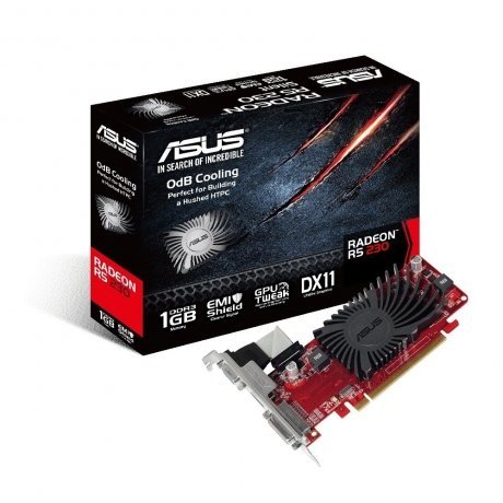 Видеокарта Asus PCI-E R5230-SL-2GD3-L AMD Radeon R5 230 2048Mb 64bit DDR3 650/1200 Ret - фото 2