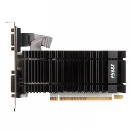 Видеокарта MSI PCI-E N730K-2GD3H/LP nVidia GeForce GT 730 2048Mb 64bit GDDR3 902/1600 Ret - фото 1