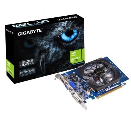 Видеокарта Gigabyte PCI-E GV-N730D3-2GI nVidia GeForce GT 730 2048Mb 64bit DDR3 902/1800 Ret - фото 2