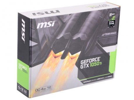 Видеокарта MSI GTX 1050 Ti 4GT OC nVidia GeForce GTX1050TI - фото 5