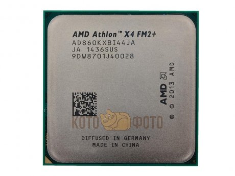 Процессор AMD Athlon II 4.0GHz 860K Socket-FM2+ (AD860KXBI44JA) OEM - фото 1