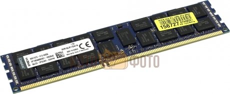 Память DDR3 16Gb PC12800 ECC REG Kingston (KVR16LR11D4/16) - фото 2