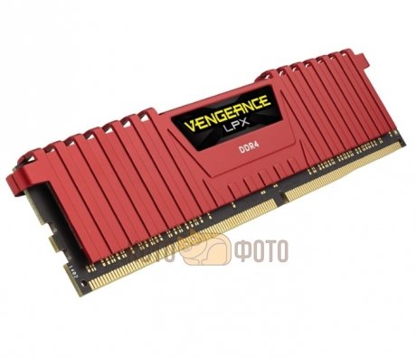 Память оперативная DDR4 CORSAIR 8Gb 2400MHz (CMK8GX4M1A2400C14R) - фото 2