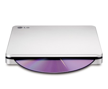 Привод оптический DVD-RW LG GP70NS50 серебристый USB ultra slim M-Disk Mac внешний RTL - фото 1