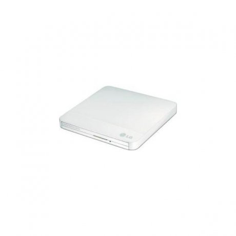 Привод DVD-RW LG GP95 белый SATA slim - фото 2
