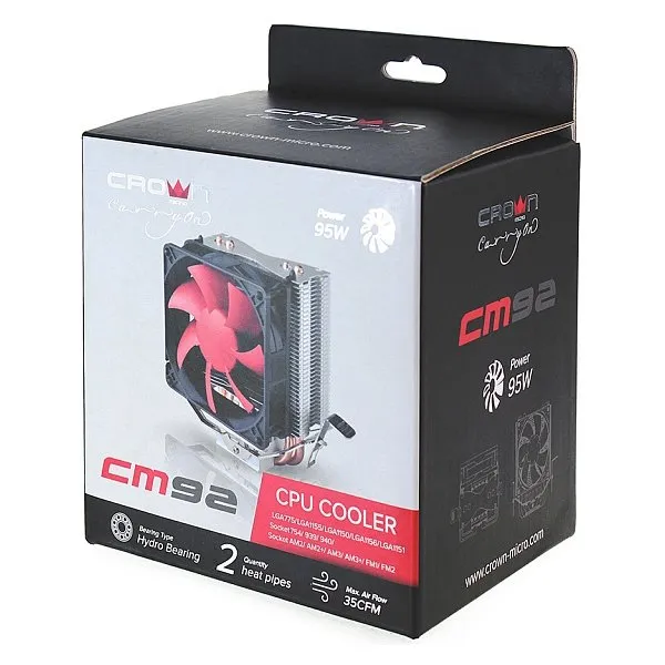 Кулер CROWN для процессора CM-92 - фото 2