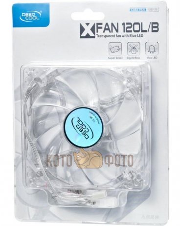 Вентилятор для корпуса Deepcool XFAN 120L/B - фото 3