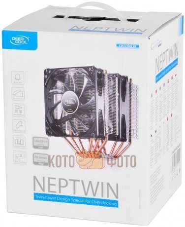 Вентилятор для процессора Deepcool NEPTWIN V2 - фото 4